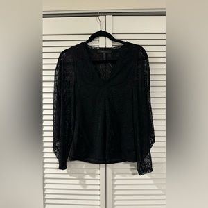 BCB MAX AZRIA LACE TOP
